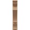 Ekena Millwork 8-in W x 38-in D x 42-in H Balboa Trad Rough Cedar Woodgrain TimberThane Outlooker, Primed Tan OUTUR080X38X42BOA04RCPR - alternate 5